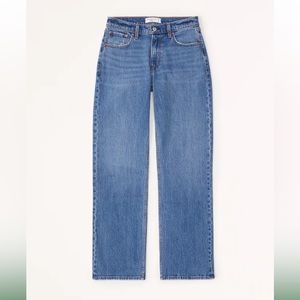 Abercrombie 90s baggy low rise jeans